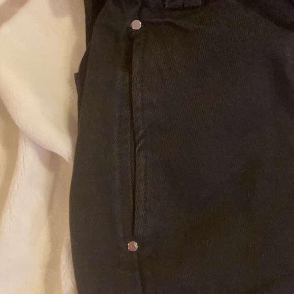 zara black paper bag baggy denim - Picture 7 of 12